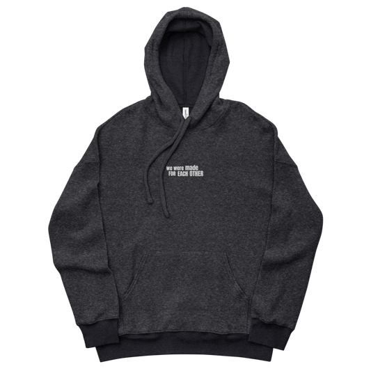 we were made for each other COLOURS UNI sueded fleece